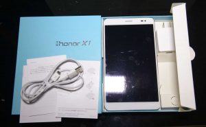 Huawei Honor X1 Packaging and Accessories